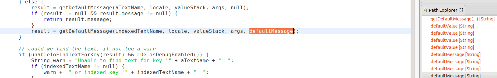 getDefaultMessage